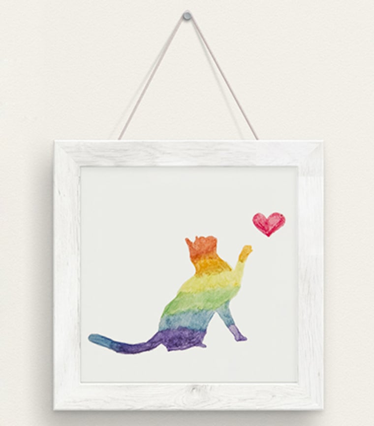 Poster Rainbow Cat