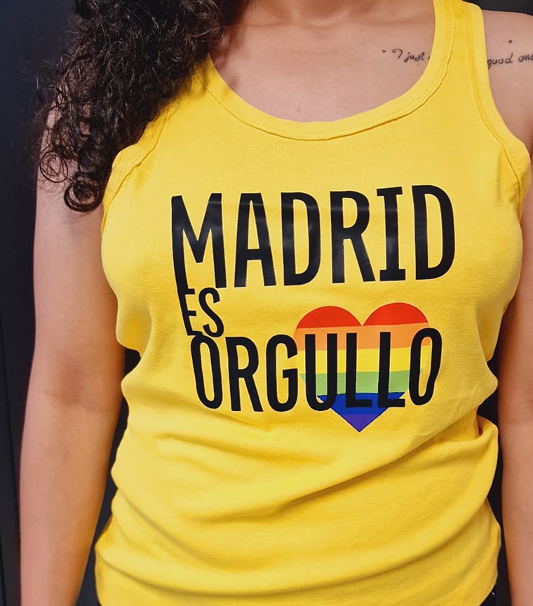 Madrid tirantes amarillo